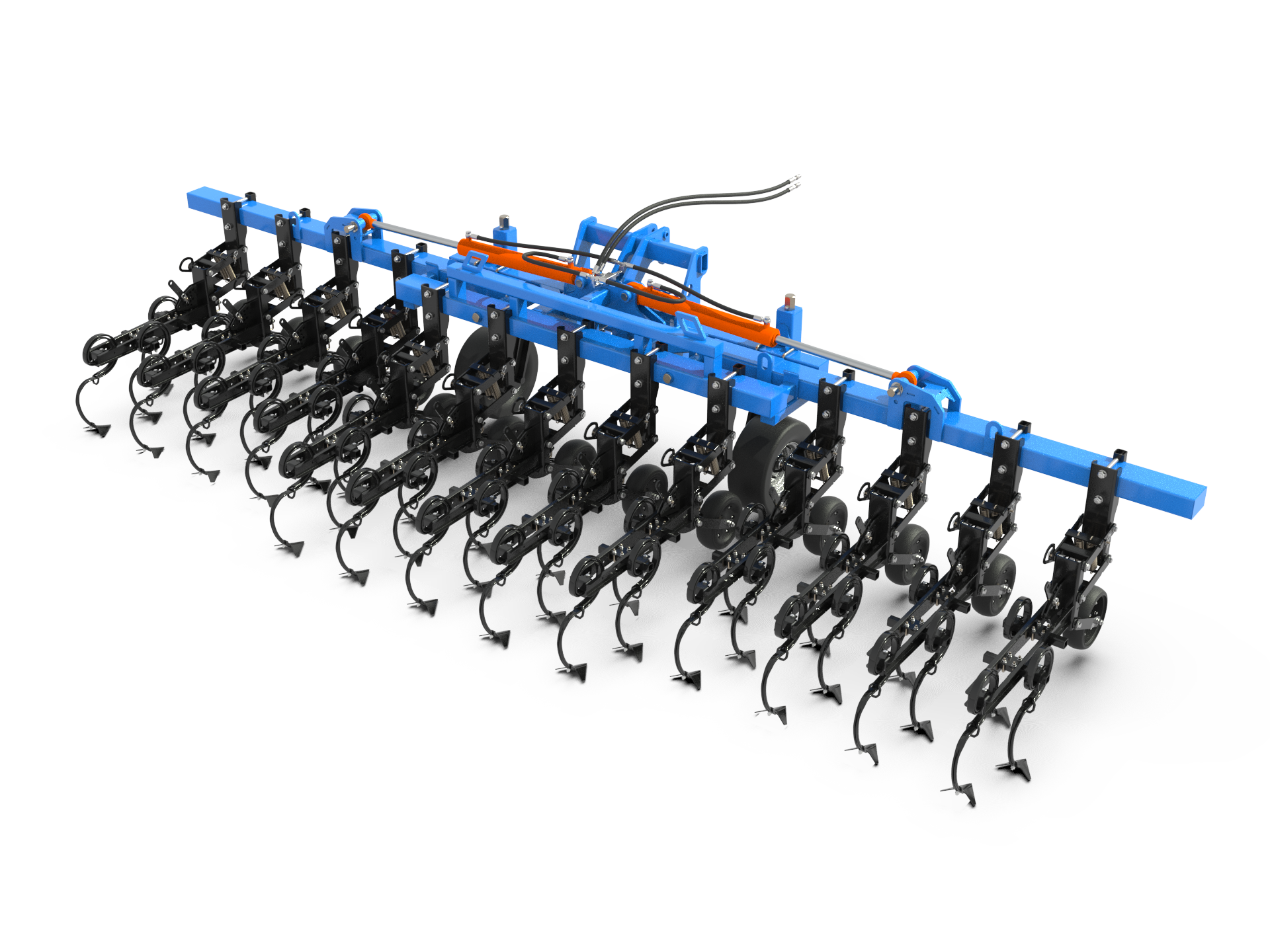 КУМ - 12 рядний 450 мм гідравлічна рама